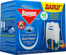 Baygon Liquid Elektrik Dual Power